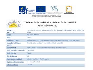 Základní škola praktická a základní škola speciální Heřmanův Městec