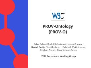 PROV- Ontology (PROV-O)