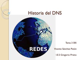 Historia del DNS