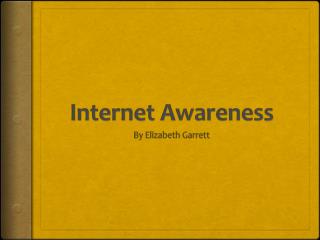 Internet Awareness