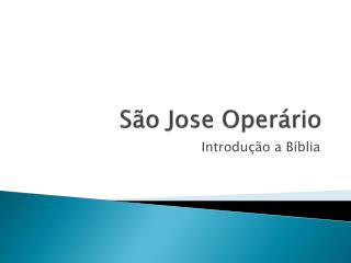 São Jose Operário