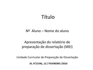 Título