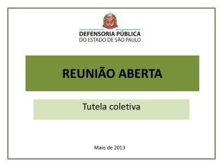 REUNIÃO ABERTA