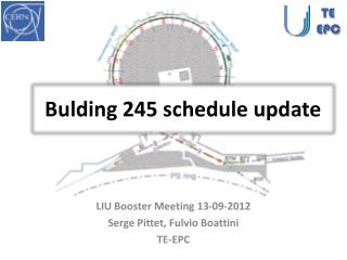 Bulding 245 schedule update