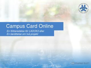 Campus Card Online