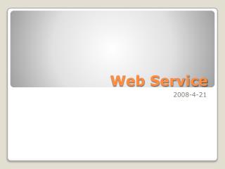 Web Service