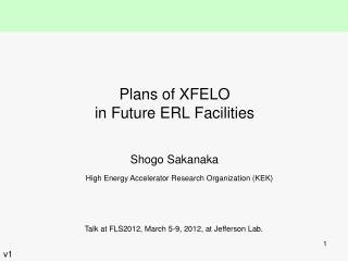 Plans of XFELO in Future ERL Facilities