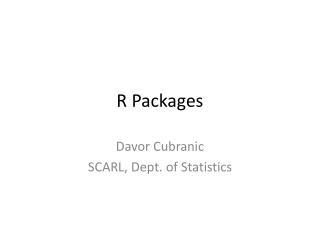 R Packages