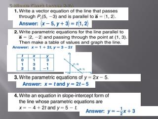 5-Minute Check Lesson 8-7A