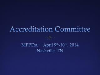 Accreditation Committee