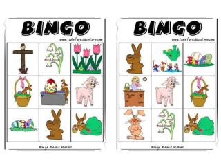 Easter-bingo