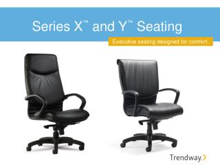Series X ™ and Y ™ Seating