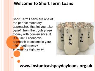 short term loan bad credit