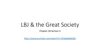 LBJ &amp; the Great Society