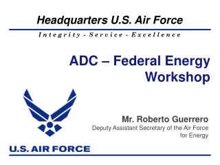 ADC – Federal Energy Workshop