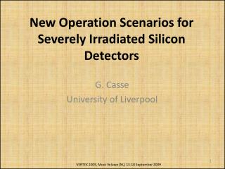 New Operation Scenarios for Severely Irradiated Silicon Detectors