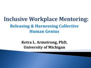 Inclusive Workplace Mentoring: