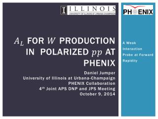 For Production in polarized at PHENIX