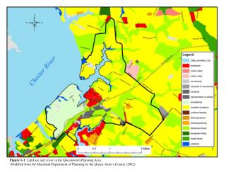 Figure 1-1 . Land use and cover in the Queenstown Planning Area.