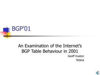 BGP’01