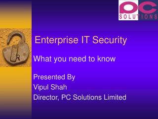 Enterprise IT Security