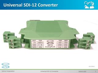 Universal SDI-12 Converter