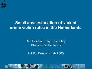 Small area estimation of violent crime victim rates in the Netherlands