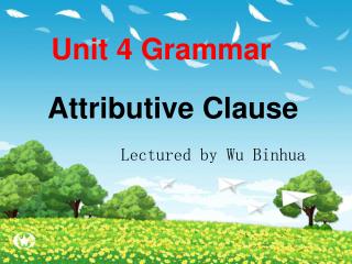 Unit 4 Grammar