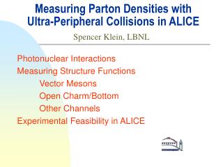 Measuring Parton Densities with Ultra-Peripheral Collisions in ALICE