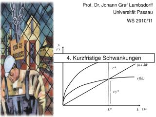 Prof. Dr. Johann Graf Lambsdorff Universität Passau WS 2010/11