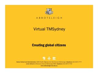 Creating global citizens
