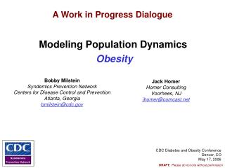 Modeling Population Dynamics