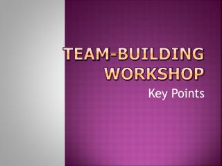 Team-Building Workshop