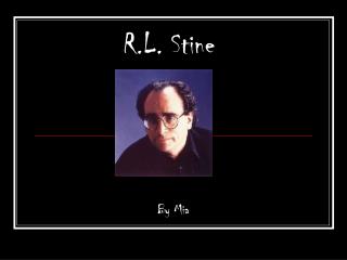 R.L. Stine