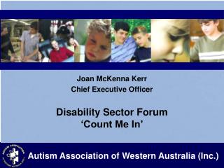 Disability Sector Forum ‘Count Me In’