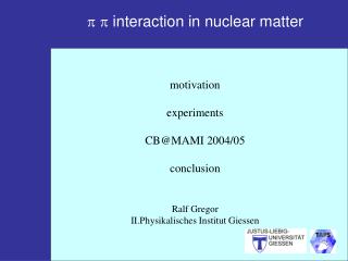 p p interaction in nuclear matter