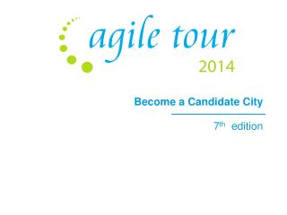 Become a Candidate City 7 th edition