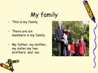 english presentation about family