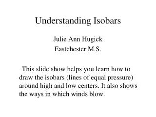 Understanding Isobars