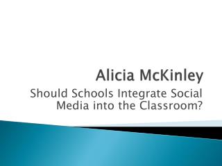 Alicia McKinley
