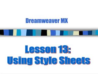 Dreamweaver MX