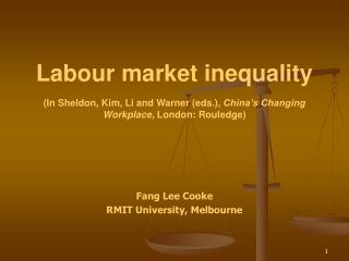 Fang Lee Cooke RMIT University, Melbourne