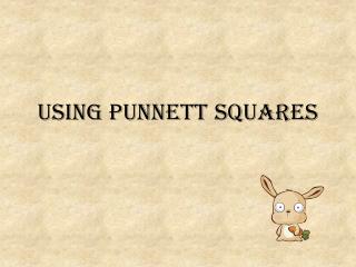 Using Punnett Squares