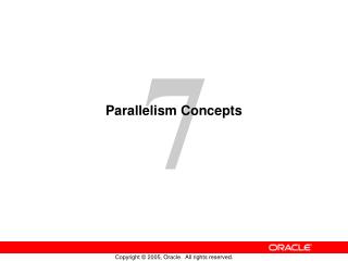 Parallelism Concepts