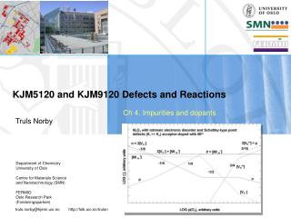 KJM5120 and KJM9120 Defects and Reactions