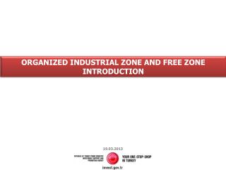 ORGANIZED INDUSTRIAL ZONE AND FREE ZONE INTRODUCTION