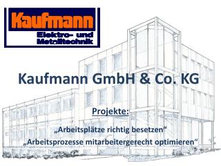 Kaufmann GmbH &amp; Co. KG