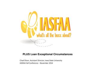 PLUS Loan Exceptional Circumstances