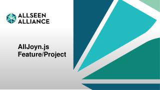AllJoyn.js Feature/Project