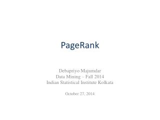 PageRank